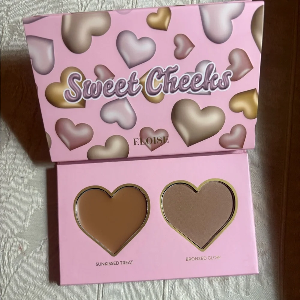 Eloise Beauty Sweet Cheeks Bronzer Contour Duo Palette Fair to Medium BNIB